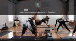 Desktop Screenshot of nodayoga.com